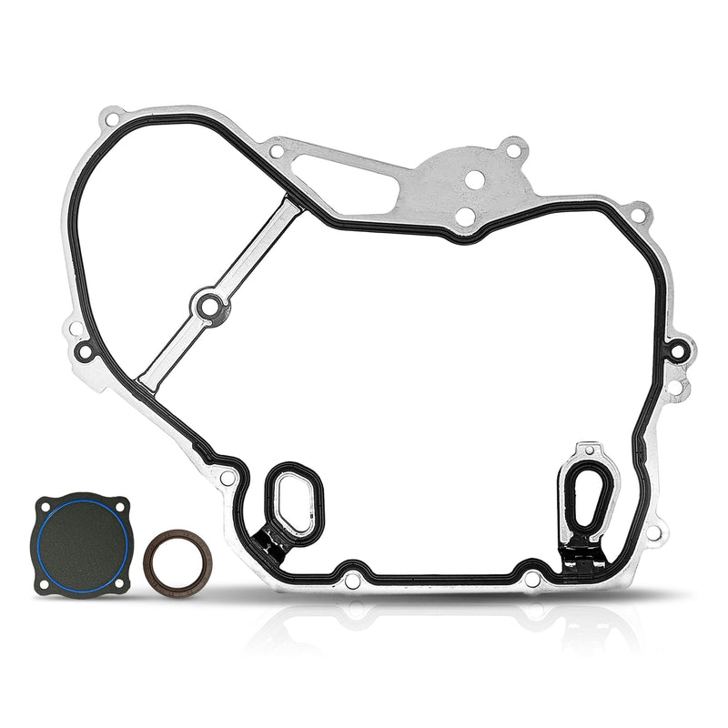 PartsFlow TCS46079 Timing Cover Gasket Set, Timing Chain Gasket for Chevy Cobalt Equinox HHR Malibu for GMC Terrain for Buick Regal LaCrosse 2.0L/2.2L/2.4L Replace# 12637040