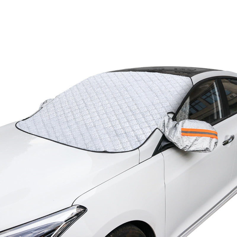 Windshield Snow Cover, Car Windshield Cover for Ice and Snow, Automotive Magnetic Windshield Frost Cover with Side Mirror Cover Protector in Winter, Suitable for Most Vehicle, Car, SUV