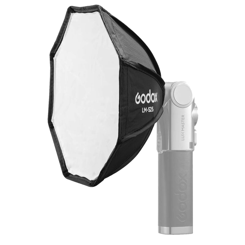 Godox LM-S25 Mini Octagon Softbox Reflector for Godox Lux Master Camera Flash