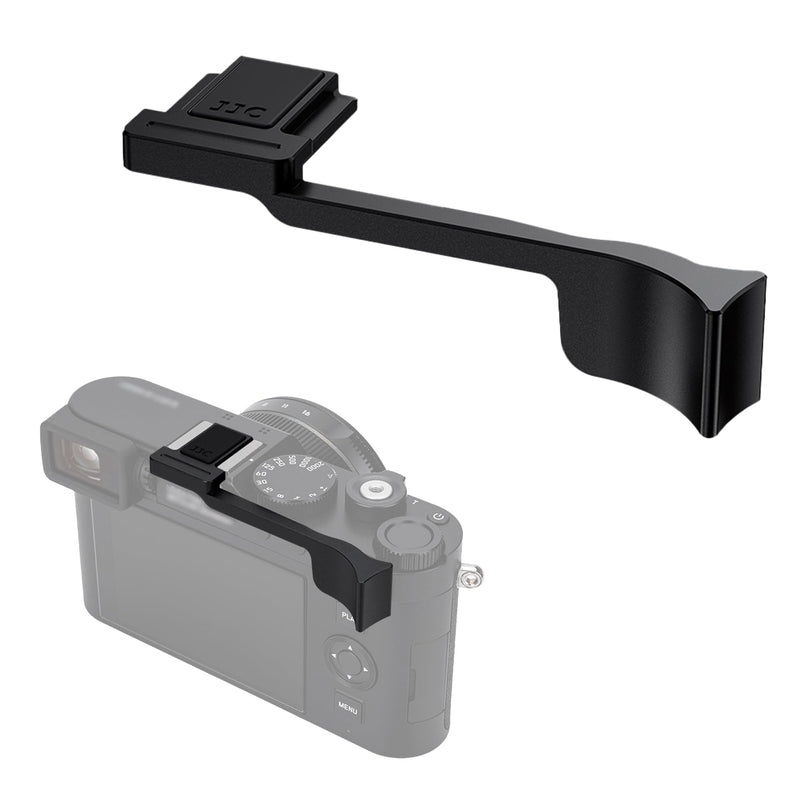 Thumb Up Grip for Leica D-LUX8 DLUX8, Aluminum Alloy Metal Thumb Grip with Hot Shoe Cover Protector Thumb Rest Support Holder, Not Affect The Use of DLUX8 Camera Buttons, D-LUX 8 Camera Accessories