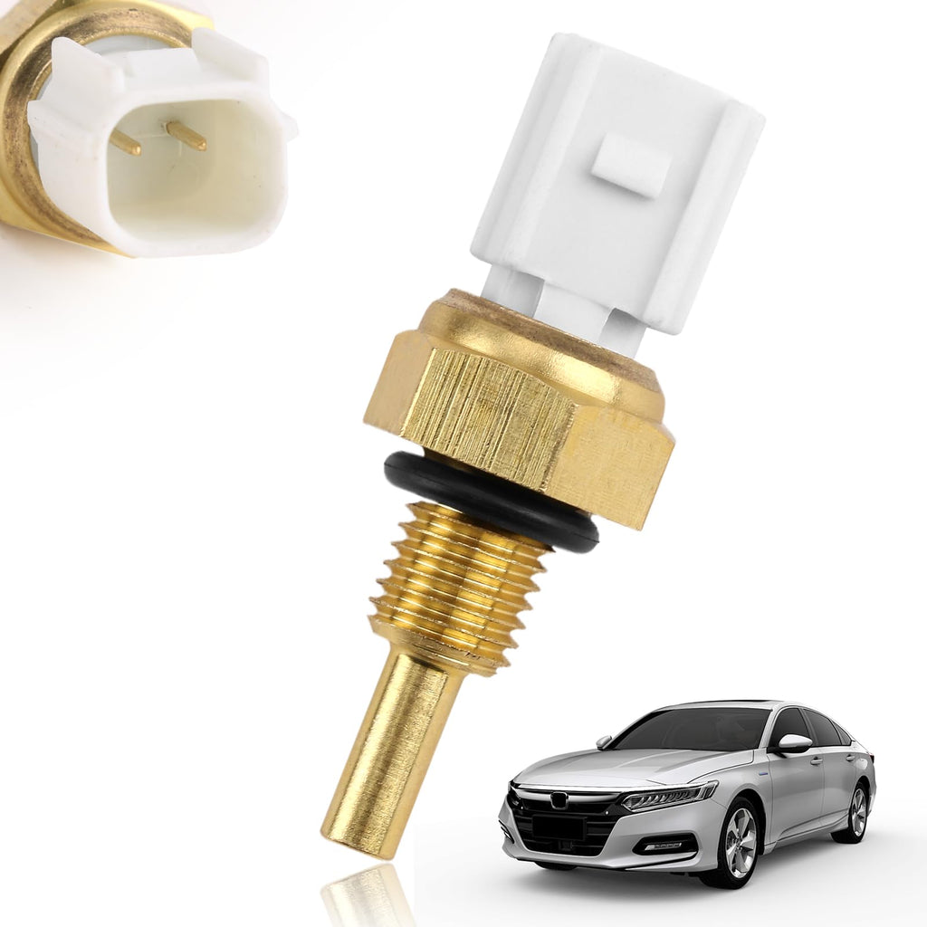 37870-RWC-A01 Engine Coolant Temperature Sensor Compatible with Honda Civic Crosstour Odyssey Pilot Ridgeline Accord CR-Z Fit Insight Acura TL RL TSX RSX MDX Isuzu D-MAX MU-X #37870-RWC-A01 For Honda Acura Isuzu