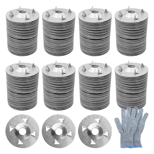 500Pcs Foam Board Fasteners Washers, 1-1/8 Inch Metal Washers 1.125 inches