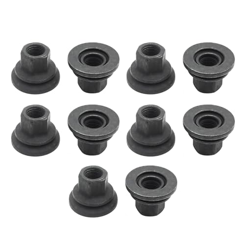 Saihisday Wheel Nut 10Pcs 611-936 6509424AA Wheel Nut, Lug Nuts Replacement for Dodge Ram 3500 4500 5500 Models, Replaces 6509424AA