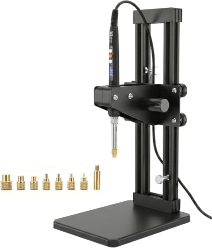 Vertical Heat Set Insert Tool Press for Plastic Parts & 3D Print Components ZW12H