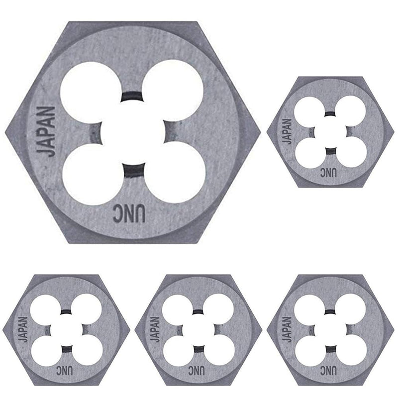 Century Drill & Tool 97614 Metric Hex Die, 10.0X1.25 (Pack of 5) 10.0 x 1.25 (Pack of 5)