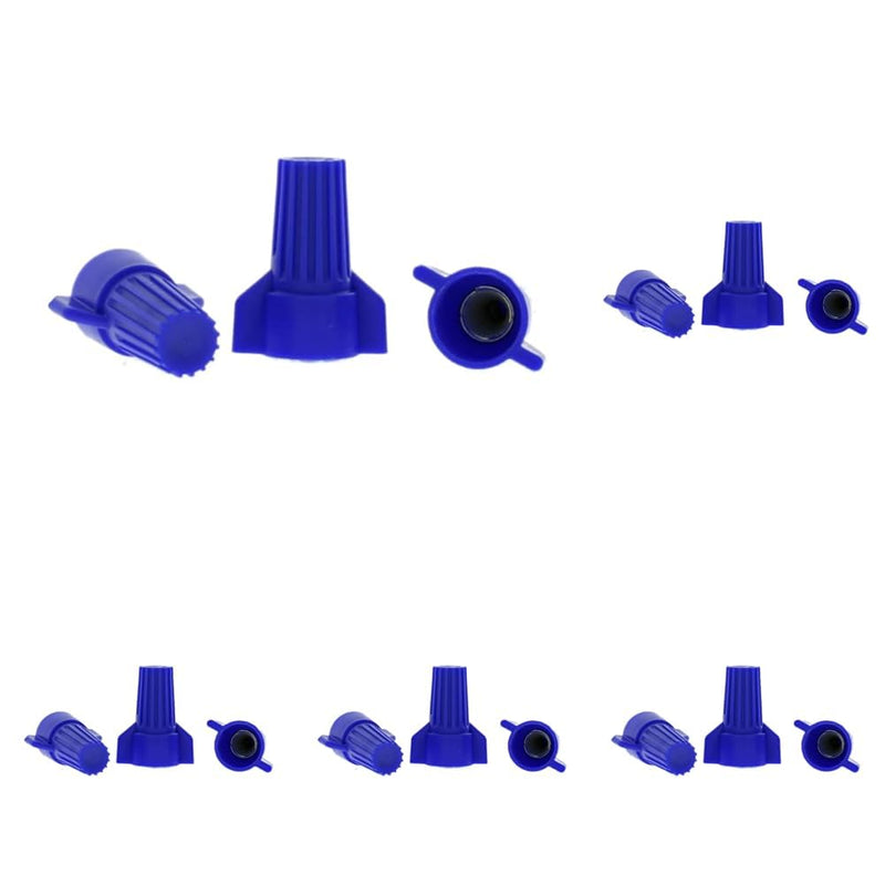 IDEAL INDUSTRIES INC. WingTwist Wire Connector, WT54 Blue, (10/Bag) (Pack of 5) Bag of 10 (Pack of 5) Azul
