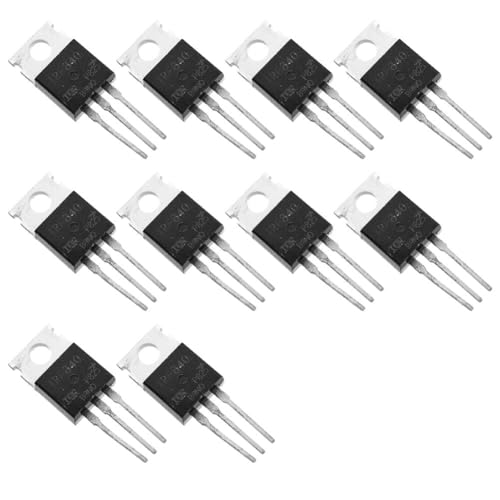 PENGLIN 10pcs IRF840PBF IRF840 840 N-Channel MOSFET Transistor 8A 500V 0.85Ohm TO-220AB IRF840 Transistors