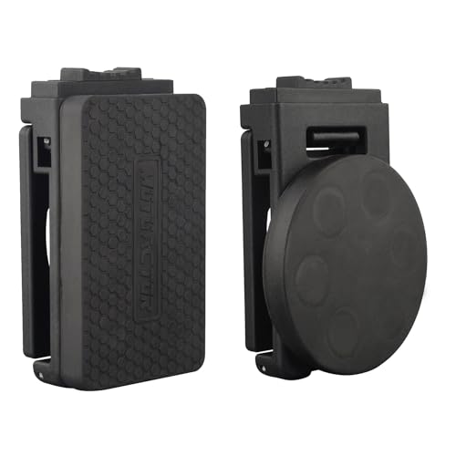 MUTUACTOR 2 PCS Magnetic Tool Belt Clip,Anti-Slip Heavy-Duty Magnetic Mount Tool Belt Holster