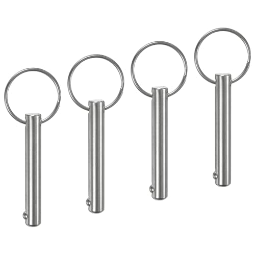 M METERXITY 4-Pack Quick Release Pins, 5/16" x 1.57" Hardware Pins 5/16" x 1.57"