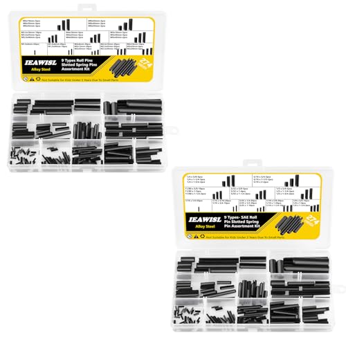 274PCS SAE Roll Pins & 274PCS Metric Roll Pins
