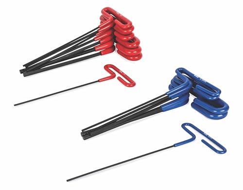 Titan 12765 14-Piece SAE and Metric T-Handle Hex Key Set SAE/Metric