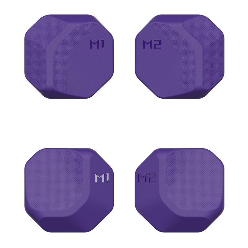 Skull & Co. Back Button Enhancement Set, Improvement Button Protection Kit for ROG Ally X- Galactic Purple, 4pcs