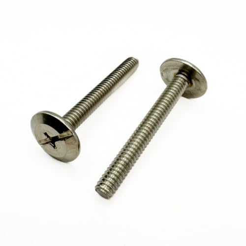Mighty Fasteners Combo Sidewalk Bolts, 304 Stainless Steel, Hurricane Hardware, 1/4" X 1-1/4", 100-Pack 1/4" X 1-1/4"