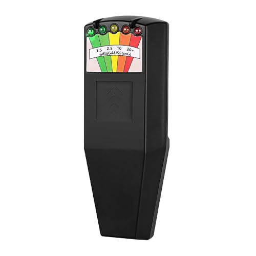 K2 EMF Meter, Handheld EMF Meter, EMF, 5 LED Ghost Hunting Detector, 50Hz - 20,000Hz Radiation Meter, K2 Meter for Home Office