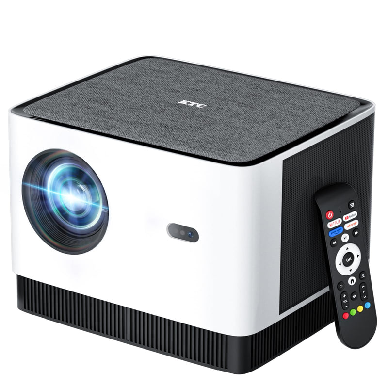 [Netflix Licensed &Dolby Audio]KTC Smart Projector 4K Supported TRUE 600ANSI Native 1080P with WiFi and Bluetooth & Dual Strong Speakers,Seamless Autofocus & Keystone Home Theater Proyector 2025