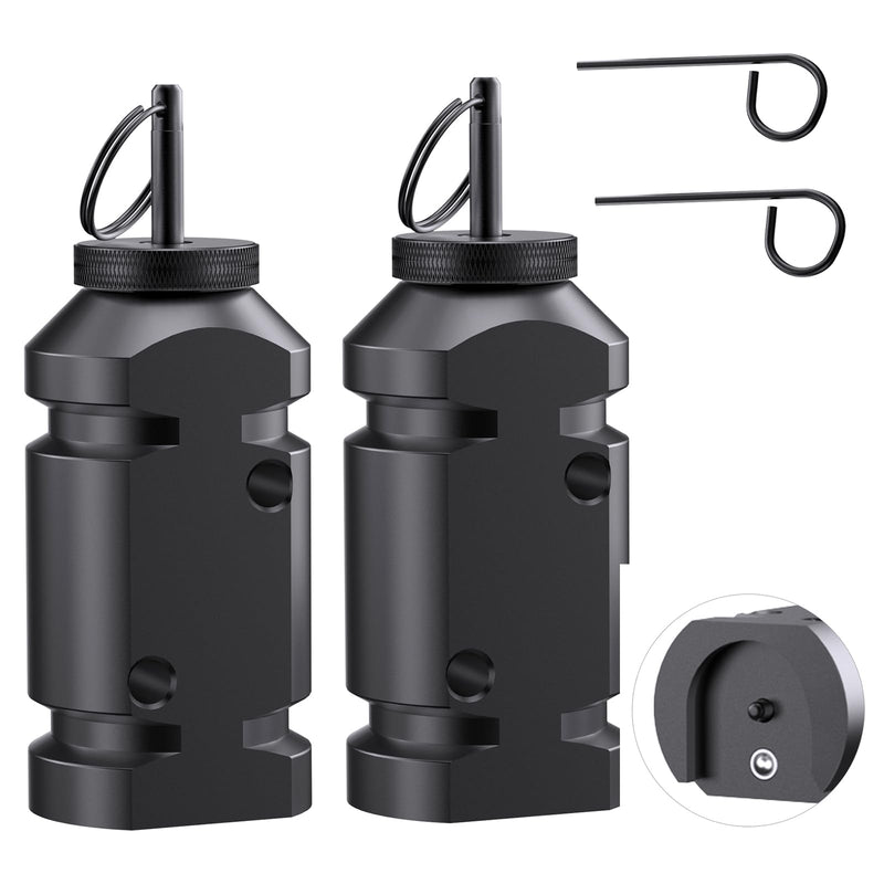 Trip Alarm, Perimeter Trip Alarm, 12 Gauge Camping Trip Wire Alarm Device, Early Warning Security System for Camping and Property Safety/Bear Deterrent,Camping Safety Trip Alarm (2 Pack 12GA) 2 Pack 12GA
