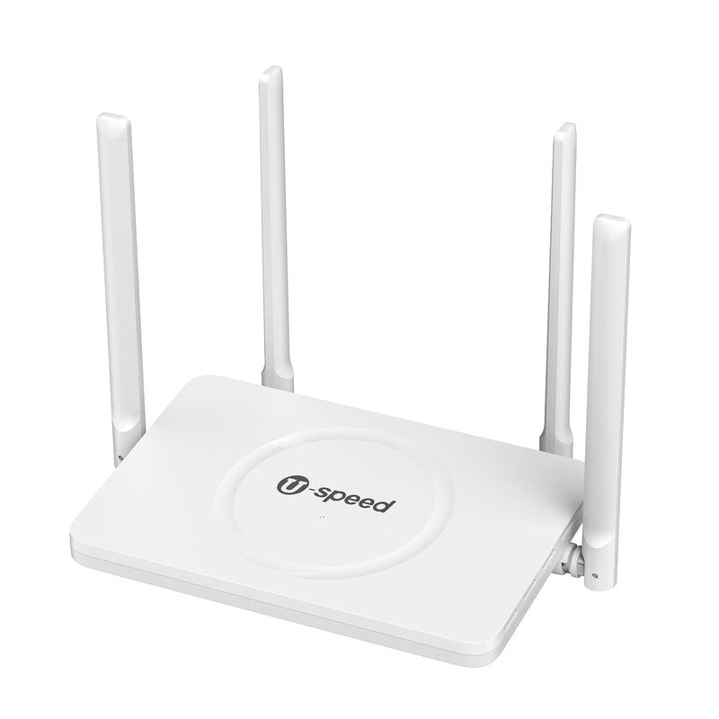 AC1200 WiFi Router Dual Band Wireless Internet Router, Wireless Speed Up to 1.2 Gbps, Gigabit Ethernet Ports, Support Bridge/Repeater Mode, Guest Network, IPV6, EasyMesh, Parental Controls