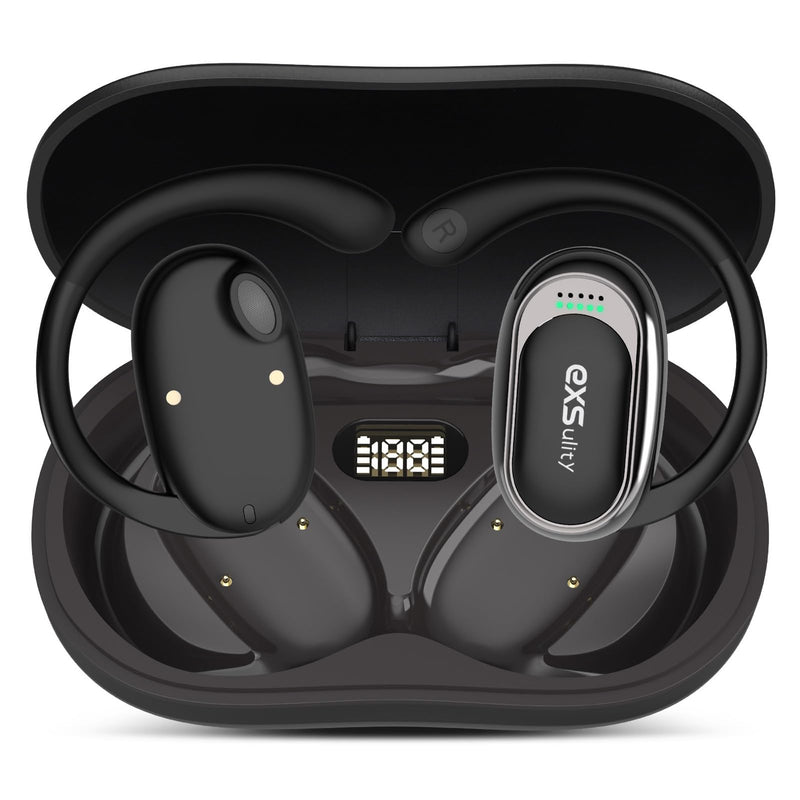 Language Translator Earbuds, Support 144 Languages Translation in Real Time, 3-in-1 Language Translation Modes Bluetooth & APP Instant Translation for Travel Business Learning (Black) BLACK