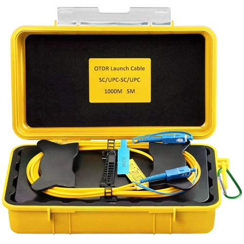OTDR Launch Cable Box SCUPC-SCUPC 1000m OTDR Transmission Cable Box SCUPC-SCUPC 1KM