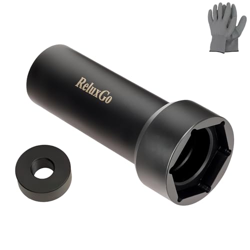 2-1/4" Mainshaft Sprocket Socket Tool with 1/2" Drive, Pulley Wrench Lock Nut Main Shaft Socket Tool for 2-1/4"