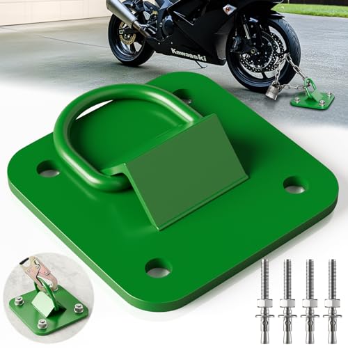 D Ring Anchor Plate, Reusable Concrete Anchor Plate, 1 Pack