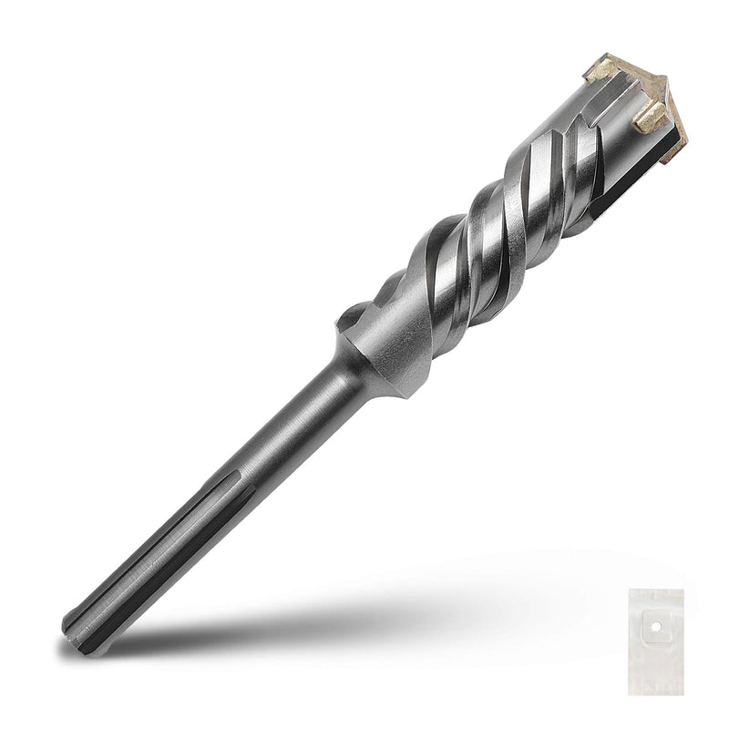 1-1/2 x 10 inch SDS Max Rotary Hammer Drill Bit, 38x260mm Carbide Tip Masonry Drill Bit,Concrete Drill Bit for Masonry, Brick, Stone, Concrete (Length :260mm / 10 inch, 38mm (1-1/2 in) Diameter) 38mm ( 1-1/2 in ) Diameter Length :260mm / 10 inch