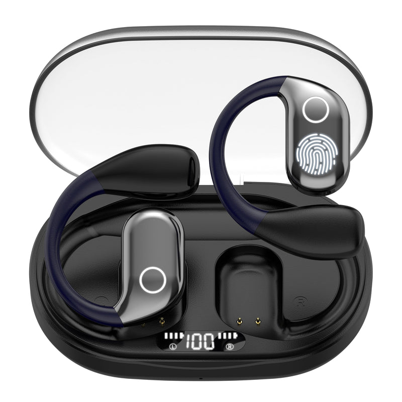 Ai Language Translation Earbuds, OWS 3-in-1 Translator Earbuds, 144-language Real-time Two-Way Earbuds, HD Sound, Long Battery Life, Ideal for Travel and Business, with ONE Year Subscription, Black