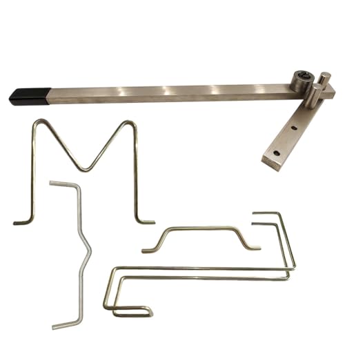 Manual Bending Bender;Rod Forming Tool.Steel Construction Bend Mild Stainless Steel Rod.Mini Tubing Bender Hand Rebar Bender Desktop Workbench Bending Tool