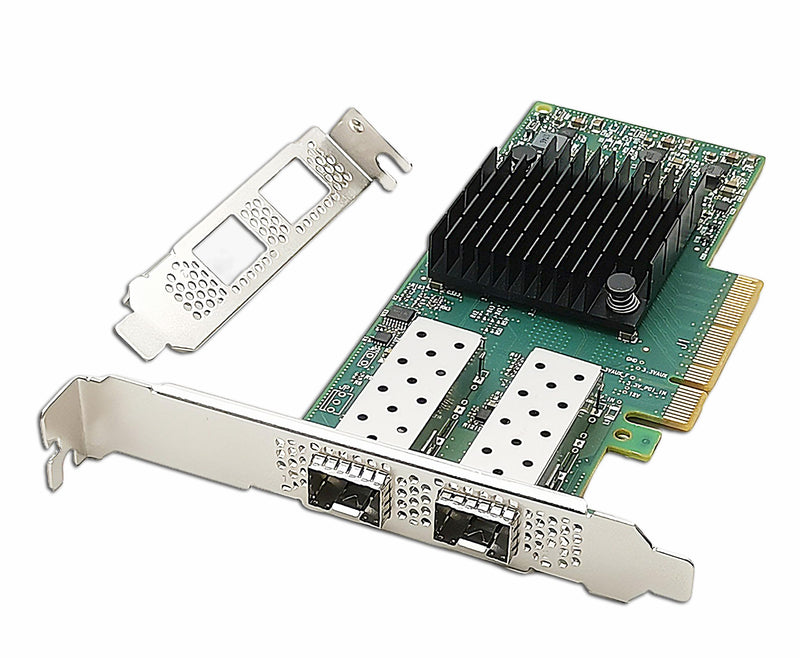 10/25GbE PCIE x8/x16 Ethernet Adapter Dual SFP28 Port with Mellanox ConnectX4 Lx MCX4121A-ACAT Chipset, 25gigabit Network Server Card Support Windows/Linux/VMare/OFED CX-4 CX4121A