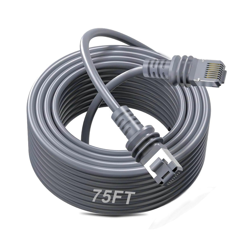 Starlink Cable, 75FT/23M Starlink Gen 3 Cable for Replacement Starlink Cable Routing Kit, Waterproof Starlink Mini/Extension/Ethernet Cable Accessories (Gray) 75 ft