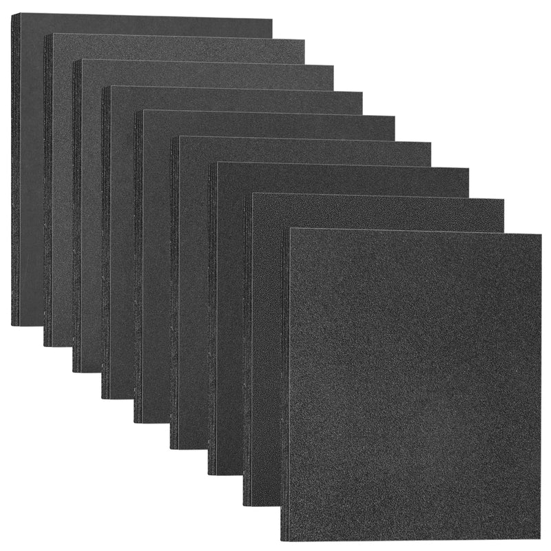 Stebruam 18-Piece Sandpaper Set Dry Wet Sandpaper 120-2000 Grit | 230 x 280 mm wet sandpaper, fine sandpaper for car, wooden furniture, metal and furniture Mix grit, 18 pieces