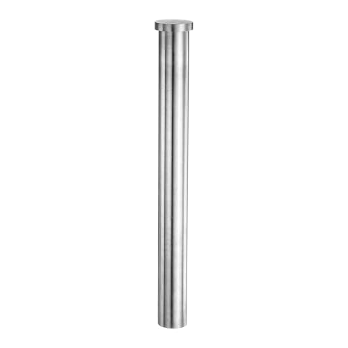 HARFINGTON Straight Ejector Pins 1" Dia 254mm (10") Long 65Mn Round Tip Punches Steel Ejector Pin Punch for Die Manufacturing Mechanical Maintenance 1" x 10"