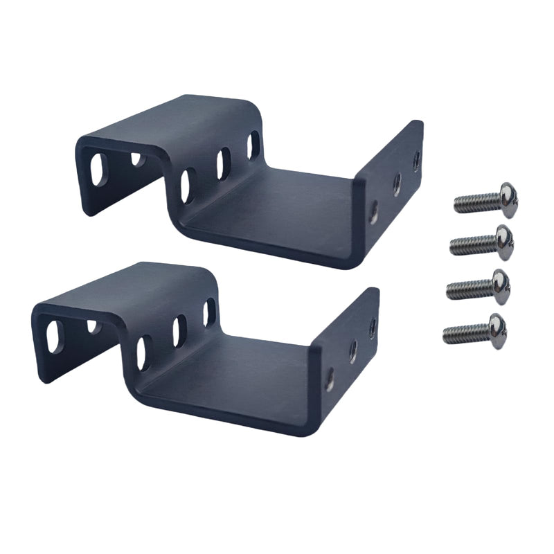 Compatible 1RU Recessed Rack Adapter-for Computers,Servers,and Network Devices,fits Patch Panels,Rack Shelves,and Standard 19-inch Equipment,Reverse Mount Provides Extra Space for switches | RRA1U