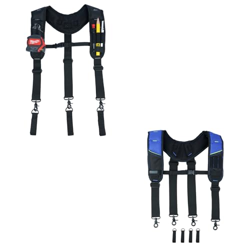 KUNN 3-Points Tool Belt Suspenders & X Style Tool Belt Suspender