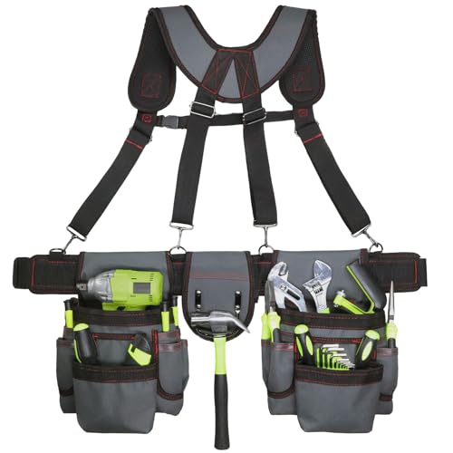 Tool Belt, Tool Belts for Men with Suspenders TB-1