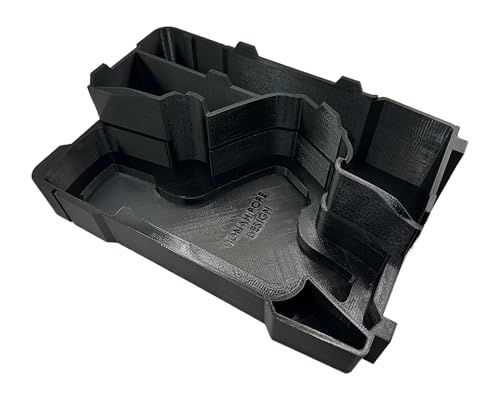 Jonah Pope Design 3d Printed Insert designed for M12 Hackzall and Packout Organizer (Insert only) (Black) Black