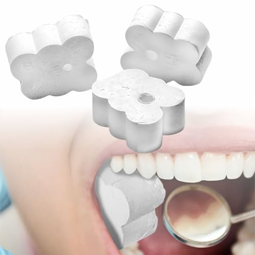 Pack of 100 Disposable Tooth Blocks - Mouth Recvicite Opener, Teeth Clamps Supporters for Children and Adults, EPP Foam Material
