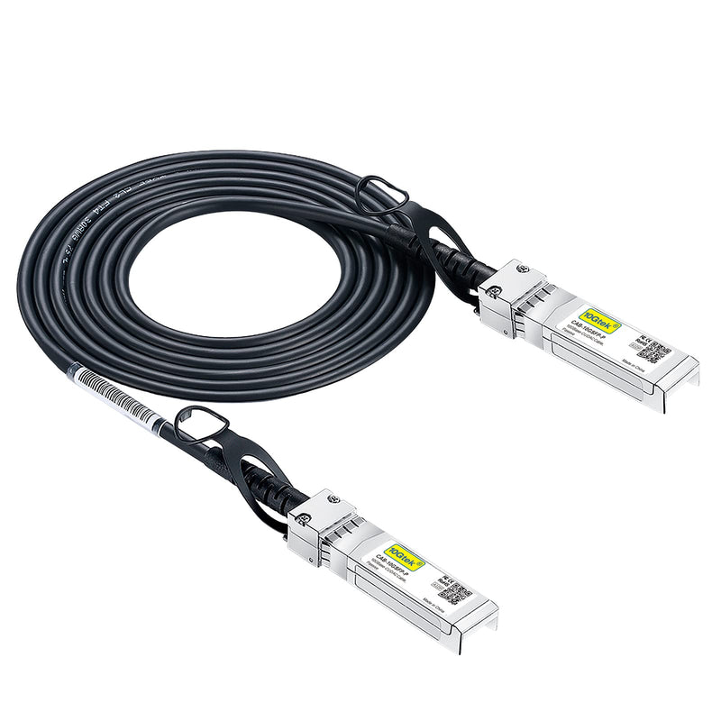 10Gtek SFP+ DAC Twinax Cable, Passive, Compatible with Force10 CBL-10GSFP-DAC-2M, 2 Meter(6.5ft) 2 Metre for Force10 1