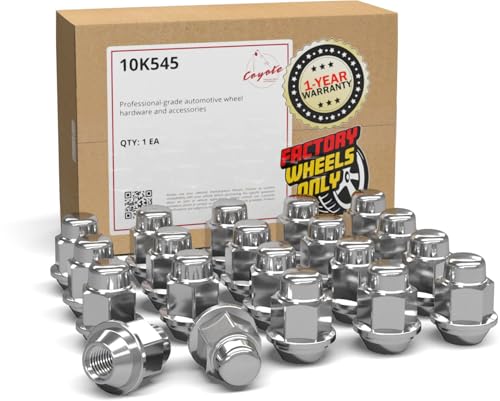 Wheel Accessories Parts 20 pcs M12x1.5 12x1.5 Thread OEM Style Lug Nuts 1.38" Long Chrome 13/16" 21mm Hex Hex Fits Hyundai Elantra Ioniq Sonata Tucson ｜ Kia Forte Soul 52950-3Y000 ｜ 611-315