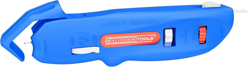 WEICON Cable Stripper No. S 4-28 Multi | Integrated Stripping Function | High Safety | Adjustable Cutting Depth | for Round Cables | Working Range 4-28 mm Ø (No. S 4-28 Spiral) No. S 4-28 Spiral