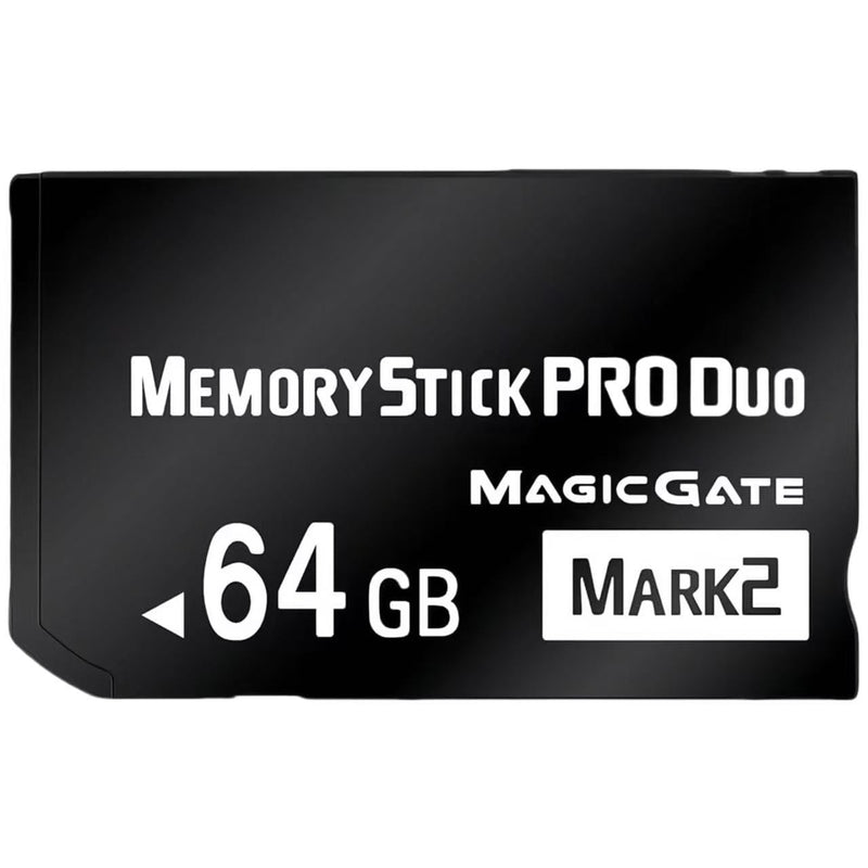 Original 64GB Memory Stick Pro Duo MARK2 - High Speed Performance, Compatible with PSP and Camera Accessories