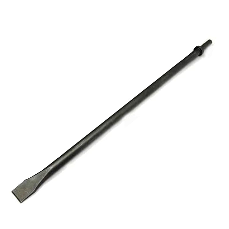 Scraper 3/4" Width 18" Long Flat Chisels Air Pneumatic Hammer Chisel with Round Collar for Concrete and Tile Chisel, Air Hammer Punch Chipping Bits Tool, Cr-Mo Alloy Steel