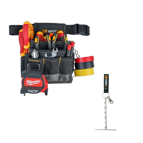KUNN Electrician Tool Pouch & Electrical Tape Holder