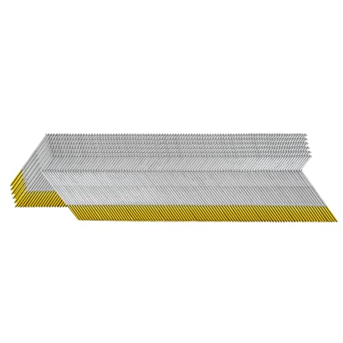 SS304 15 Gauge 34 Degree Angled Finish Nails 2.0 Inch 1000-Pack 2"-1000 pcs