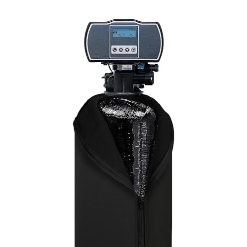 Bitubi Water Softener Neoprene Sweat Jacket, Outdoor Water Softener and Filter Tank Cover to Prevent Sweating, Water Softener Insulated Cover (12x52, Black) 12x52(Tank Jacket) Neoprene Sweat Jacket (Black)