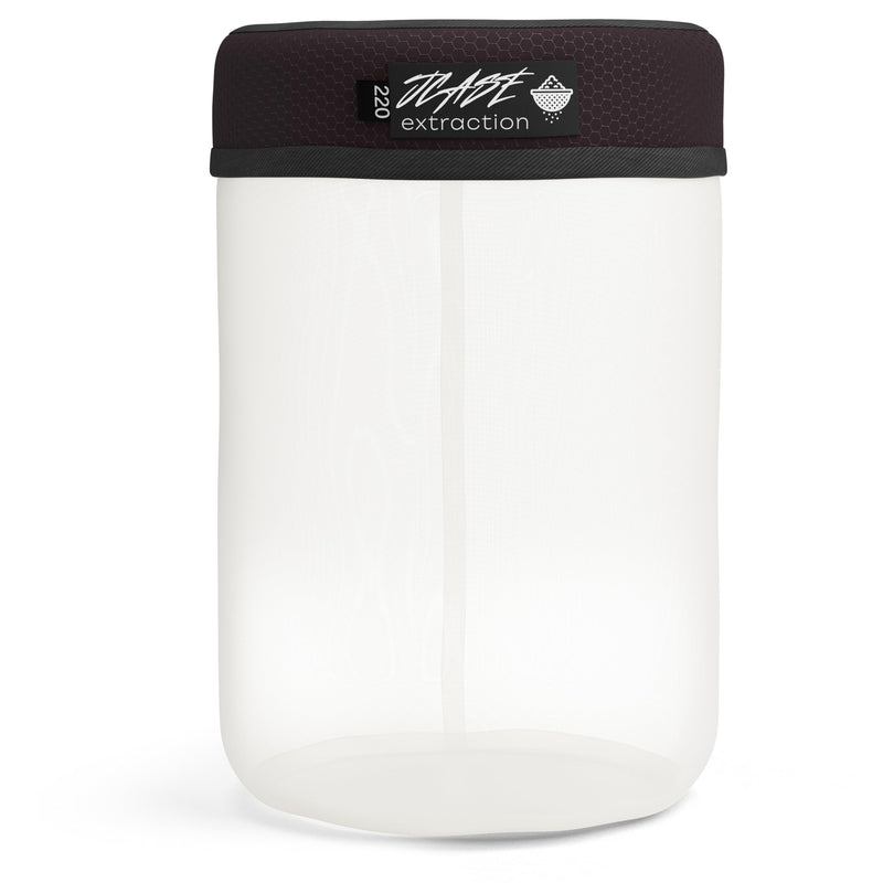 Bubble Bag - 11 Litre / 3 Gallon 220 Micron All-Mesh Zip Filter Bag 20 x 30 cm for Bubble Machine - Perfect for Herb Extraction | Essential Oils | Coffee & Beer Brewing