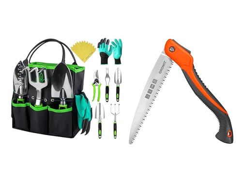 Heavy Duty Gardening Tools and Folding Saw 11 Inch - Heavy Duty Pruning Saw