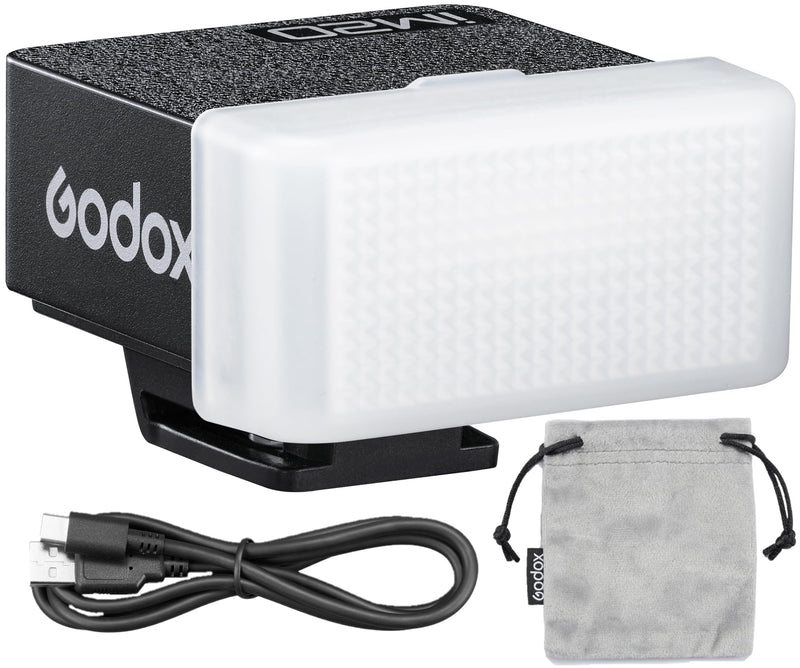 Godox iM20 Camera Flash with Diffuser, GN10, USB-C Charging, Built-in Battery with 5 Levels Flash Power, 440 Full-Power Flashes for Canon, Sony, Fuji, Nikon, Panasonic, Olympus Single-Contact Hotshoe