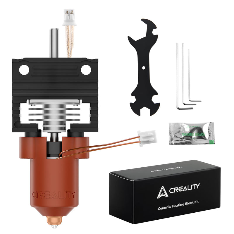 Creality Official K1/K1 Max/K1C Hotend Upgrades Kit,Ceramic Heating Block Ki with Unicorn Quick Swap Nozzle, Support 300°C High Temperature and 600mm/s High-Speed for K1 Series 3D Printer For K1C/K1/K1 Max