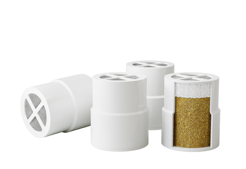 Replacement Cartridges Compatible with Jolie Shower Head Filter | Water Purification Filters, 4 pcs